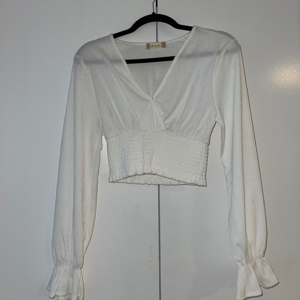 Altar’d State Long Sleeve Crop Top